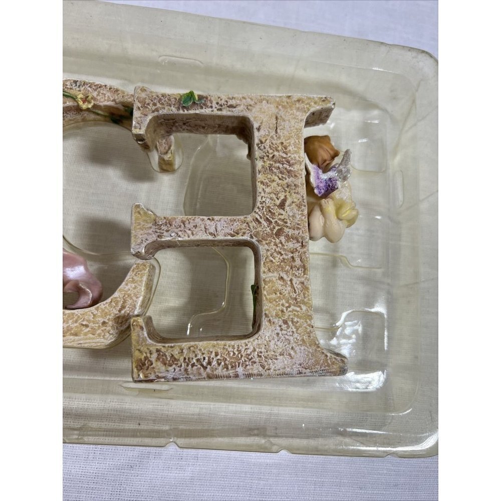 Classic Treasures Collectable PEACE 4” Letter Figurines Decor - Picture 8 of 11
